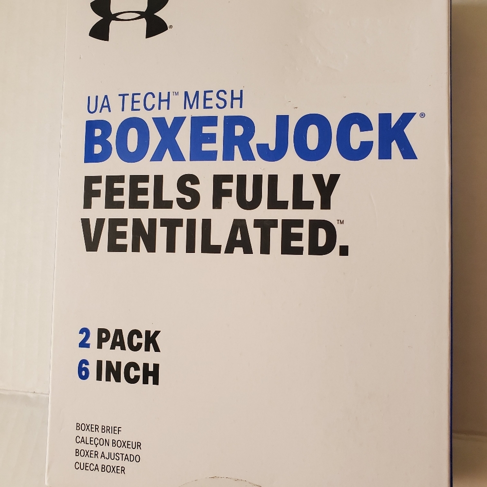 Sold Under Armour 2 Pack Boxer Jock Size Small - Picture 3 of 4